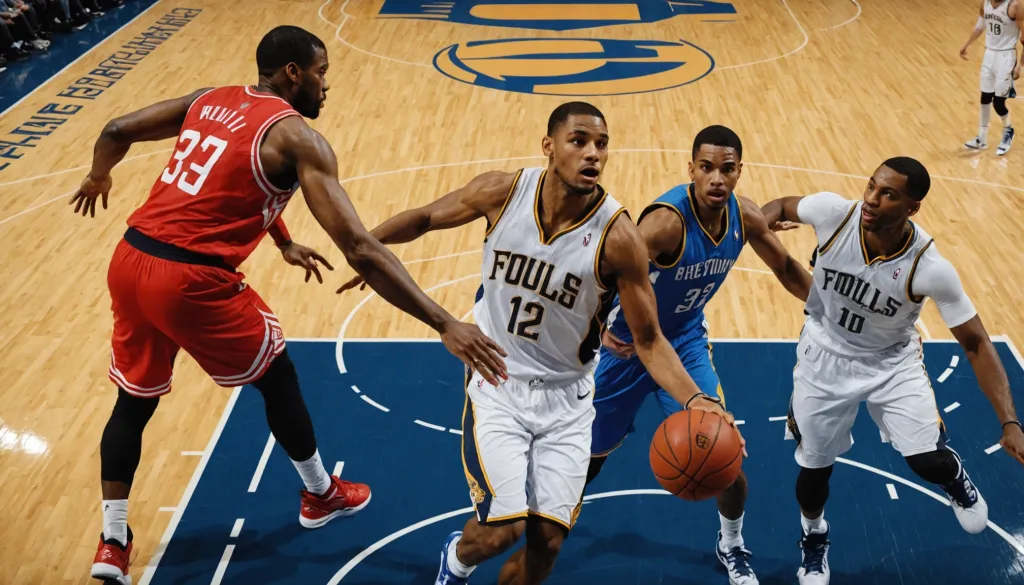 Фолы в баскетболе - Персональный, технический и неспортивный фол, лимит нарушений и штрафные броски