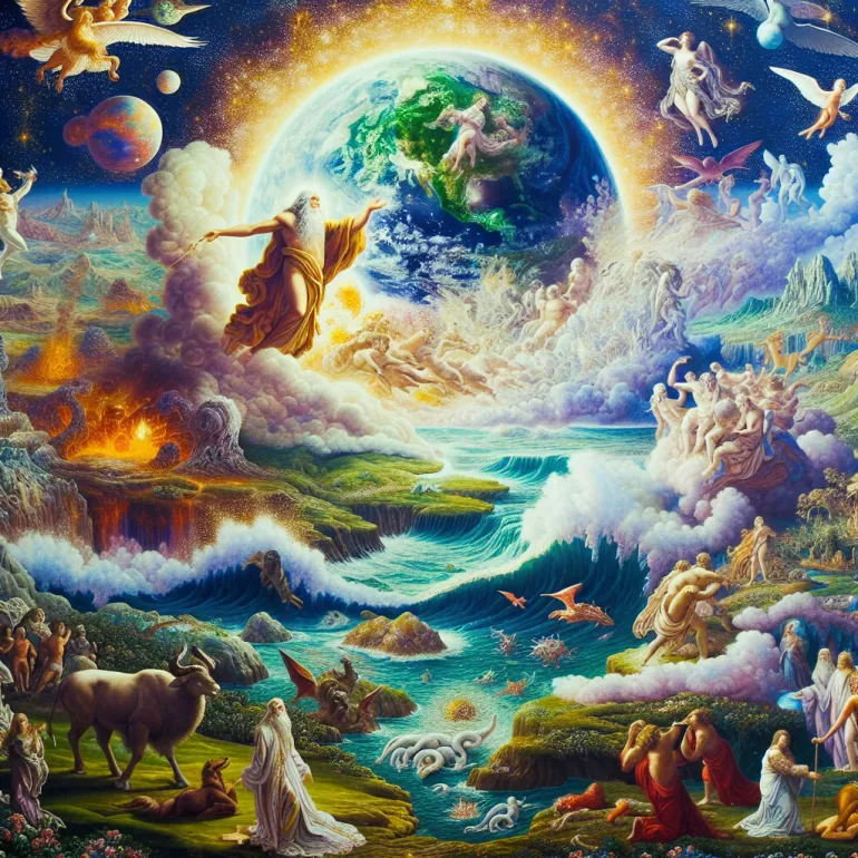 Создание мира картина: Искусство и технология в гармонии