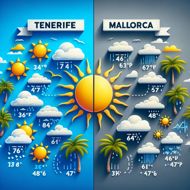 Ultimate Showdown: Tenerife vs Mallorca Weather Forecast Revealed