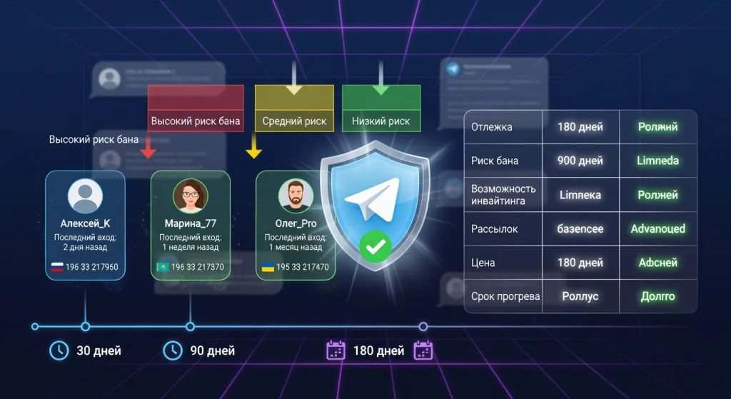 Купить Telegram-аккаунты с отлегой: как безопасно заказать и не потерять сообщество