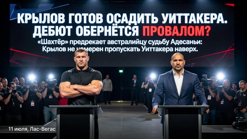 Крылов готов осадить Уиттакера. Дебют обернётся провалом?