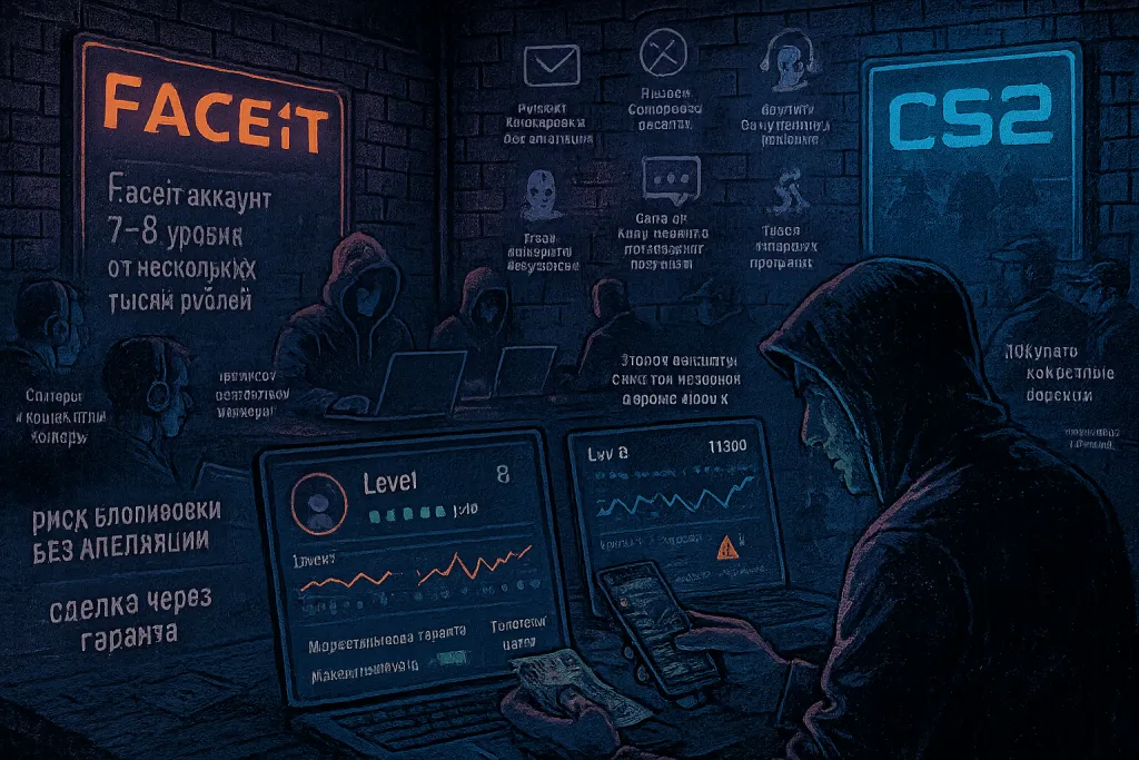 Как выбрать и безопасно купить аккаунт Faceit: советы по покупке, риски и перенос прогресса