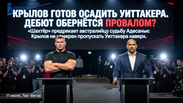 Крылов готов осадить Уиттакера. Дебют обернётся провалом?