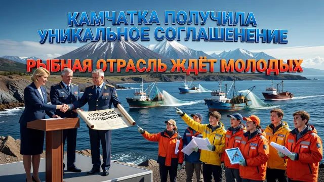 Камчатка получила уникальное соглашение. Рыбная отрасль ждёт молодых